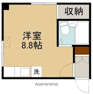 クリーンハイツこまどり【3階】の間取り